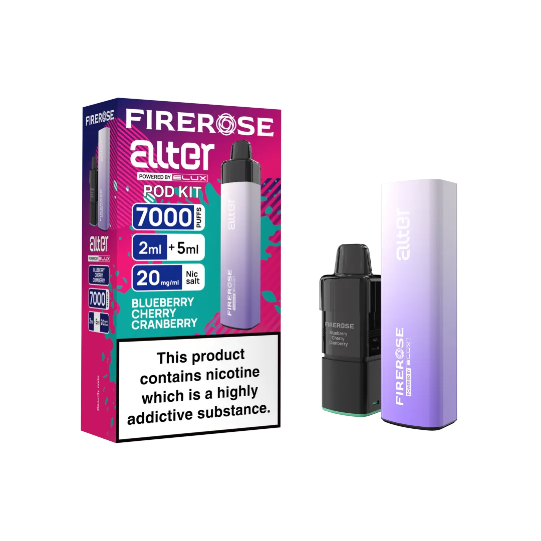 Elux Firerose Alter 7000 Puffs Prefilled Pod Kit