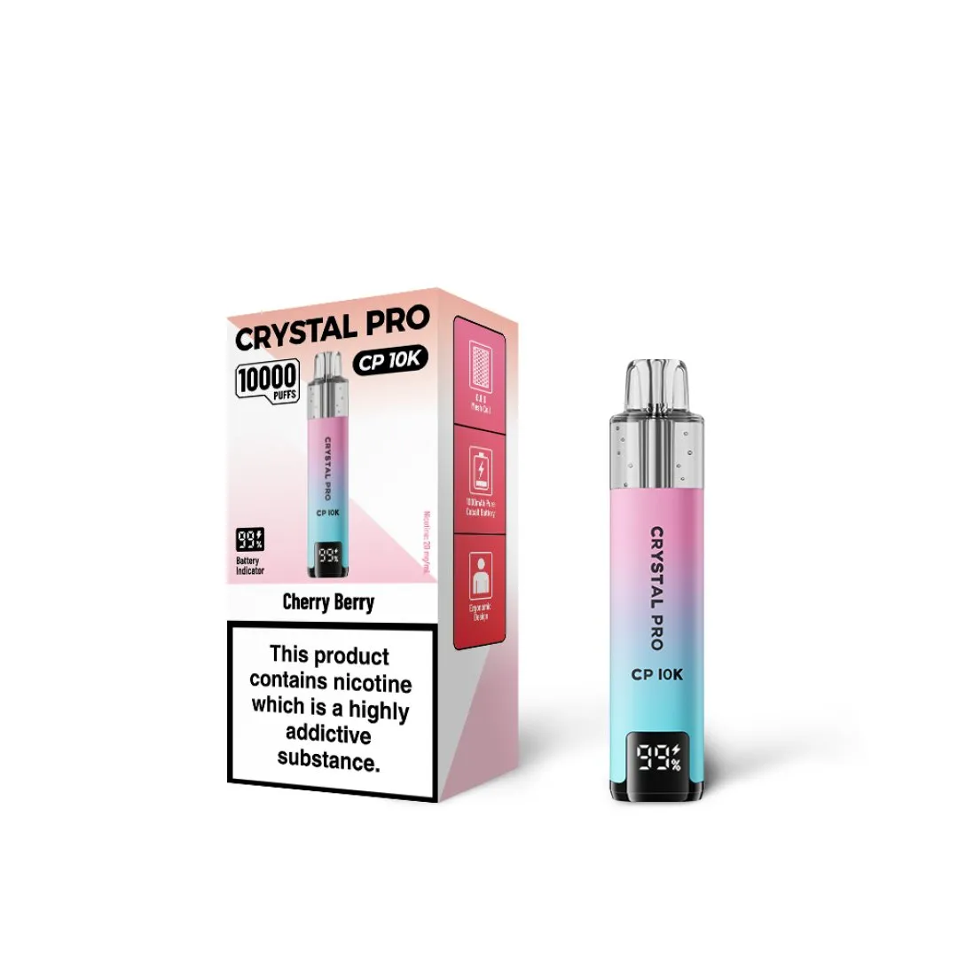 Crystal Pro CP 10K 10000 Puffs Prefilled Pod Vape Kit | Zero Nicotine 0MG - Image 17