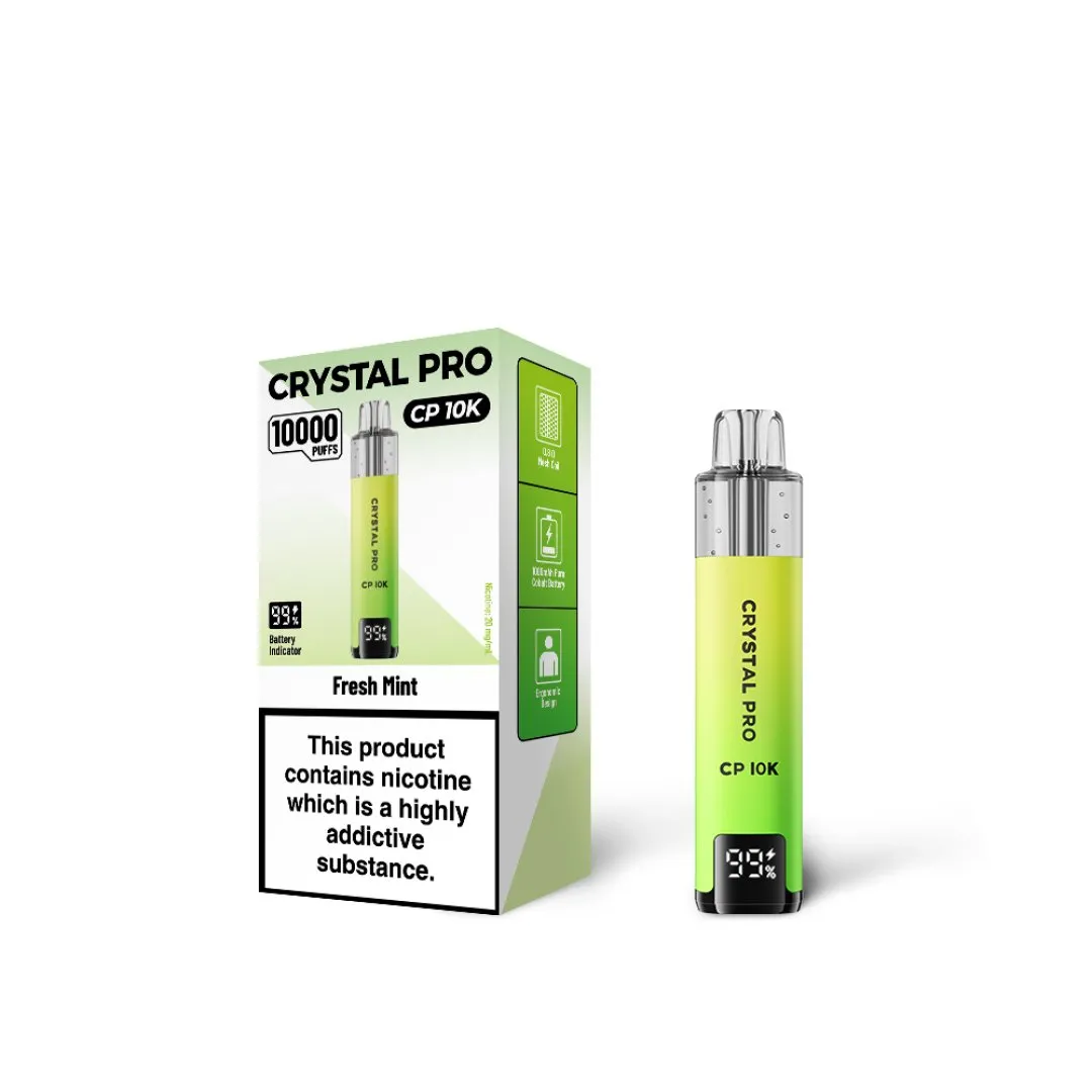 Crystal Pro CP 10K Puffs Kit ZERO NICOTINE 0MG