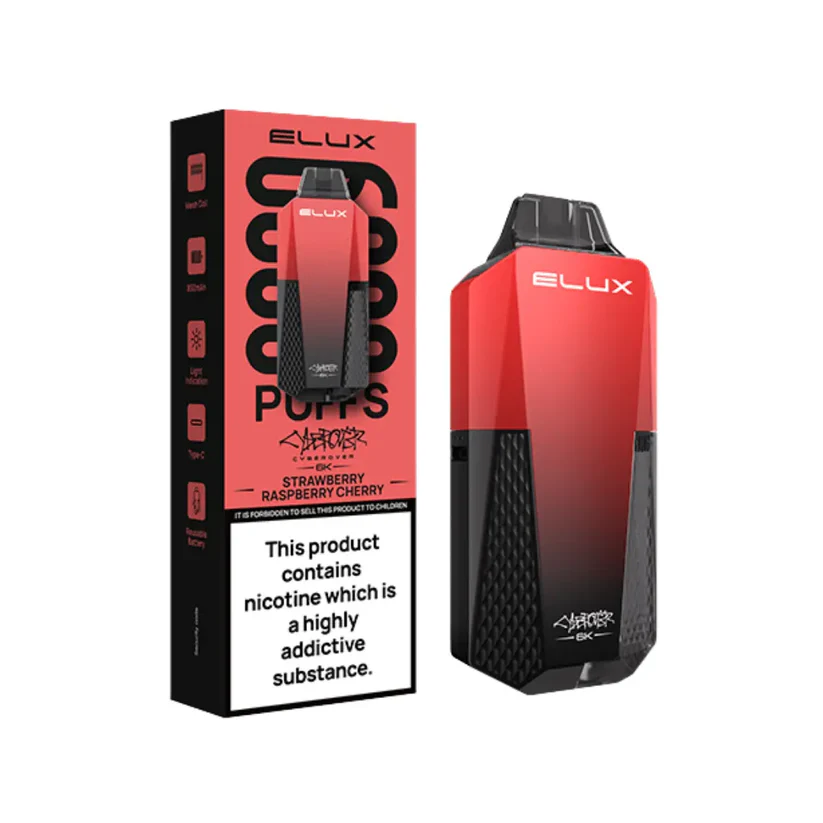 Elux Cyberover 6000 Prefilled Pod Kit | 6000 Puffs Vape UK - Image 20