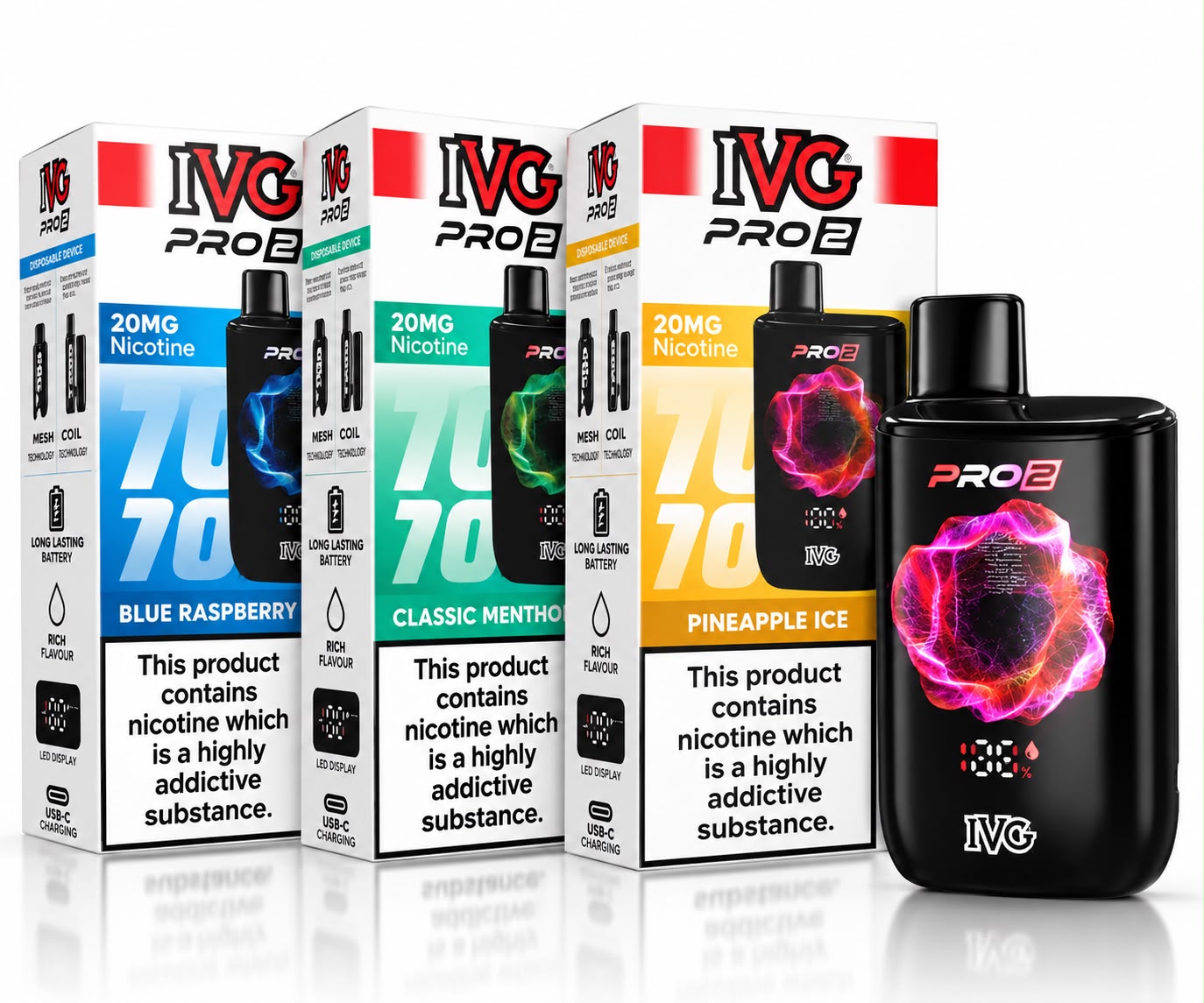 IVG Pro 2 10K Prefilled Pod Vape Kit | Up To 10,000 Puffs