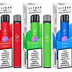 Elf Bar ELFA Pod Vape Kit | 600 Puffs | Rechargeable Vape |