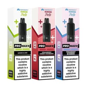 Hayati Pro Max Plus 6000 Prefilled Replacement Pods | 6K Puffs