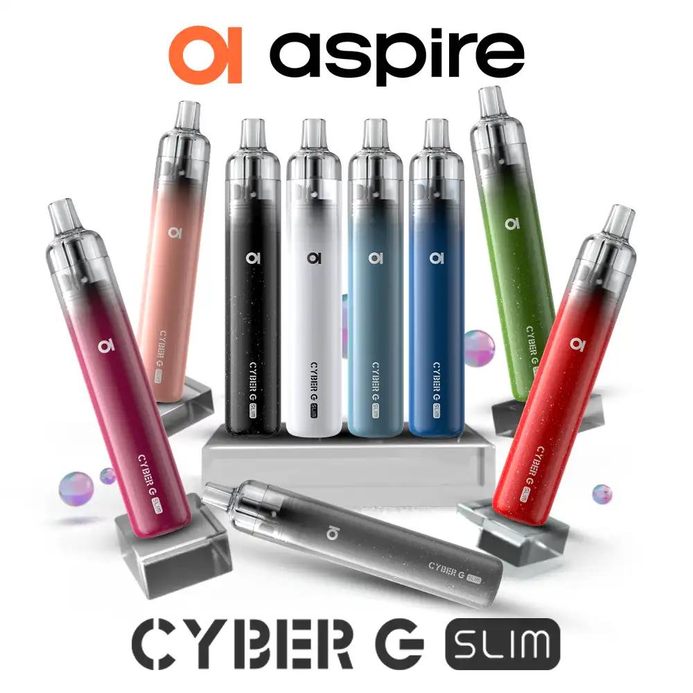 Aspire Cyber G Slim Pod Vape Kit | 1200mAh Refillable Pod Kit