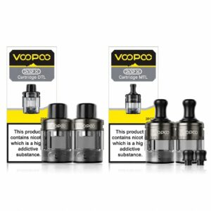 VOOPOO PnP X Replacement Pods | DTL & MTL Refillable Cartridges