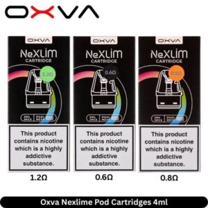 OXVA NeXLIM Replacement Pods | 4ml Dual Mesh Refillable Cartridges