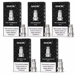 SMOK Nord Replacement Vape Coils | Mesh & Regular Coil Pack