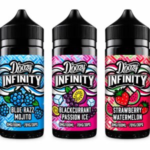 Doozy Infinity 100ml Shortfill E-Liquid | 0mg | 70VG/30PG | Free Nic Shot