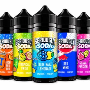 Doozy Seriously Soda 100ml Shortfill E-Liquid | 0mg | 70VG/30PG | Free Nic Shot