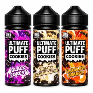 Ultimate Puff Cookies 100ml Shortfill E-Liquid | 0mg | 70VG/30PG | Free Nic Shot