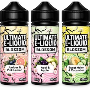 Ultimate Blossom 100ml Shortfill E-Liquid | 0mg | 70VG/30PG | Free Nic Shot