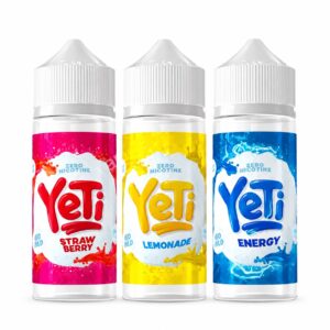 Yeti 100ml Shortfill E-Liquid | 0mg | 70VG/30PG | Free Nic Shot