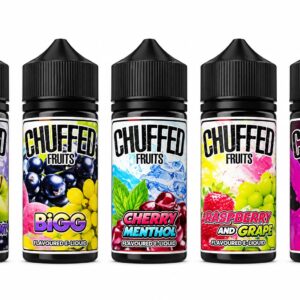 Chuffed 100ml Shortfill E-Liquid | 0mg | 70VG/30PG | Free Nic Shot